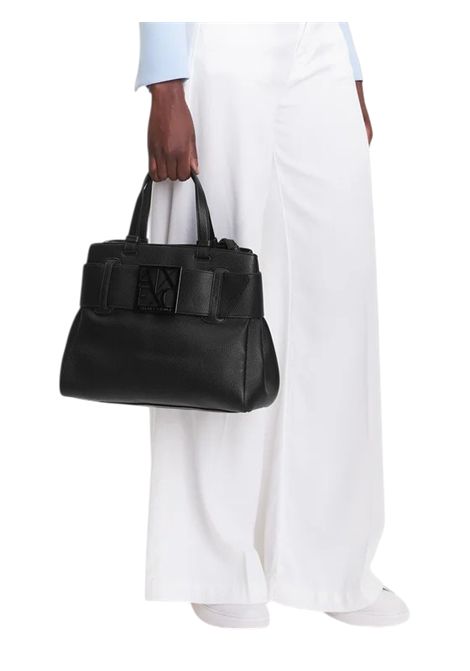 BORSA A SPALLA CON LOGO ARMANI EXCHANGE | Borse | XW000285 AF11902UC001